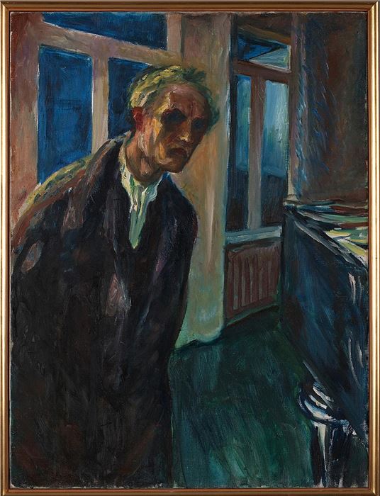 Edvard Munch, The Night Wanderer, 1923-1924, oil on canvas, Munch Museum, Oslo 